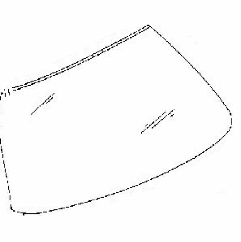 Back Glass Window Datsun 1200 2 Door Coupe 1971-1973