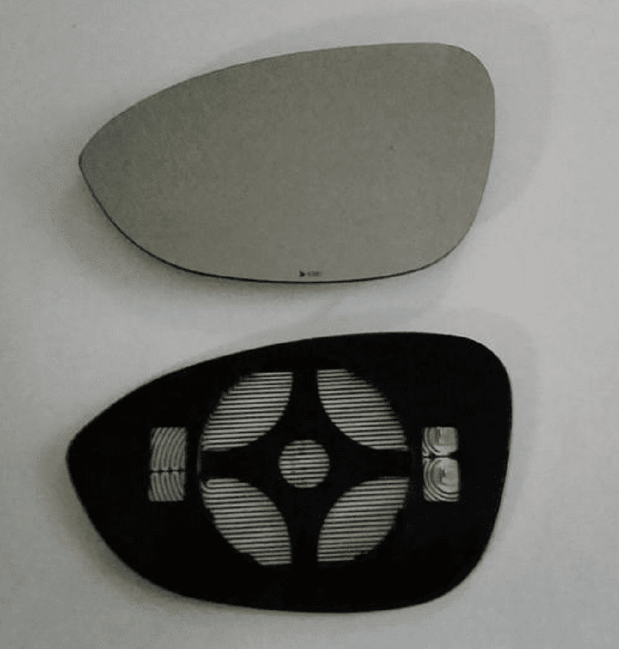BMW 328 2012 Driver Side Heated Mirror Glass Clip-On 