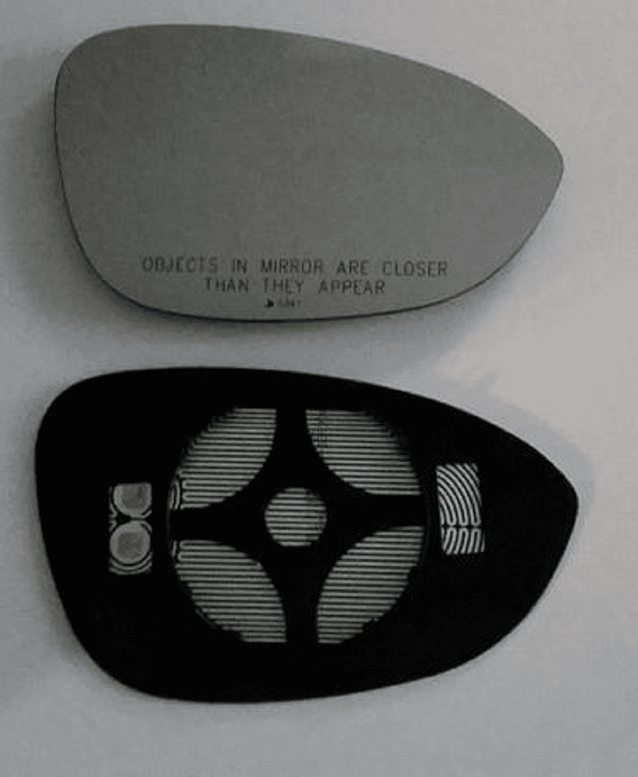 BMW 328 2013 Passenger Side Heated Mirror Glass Clip-On 