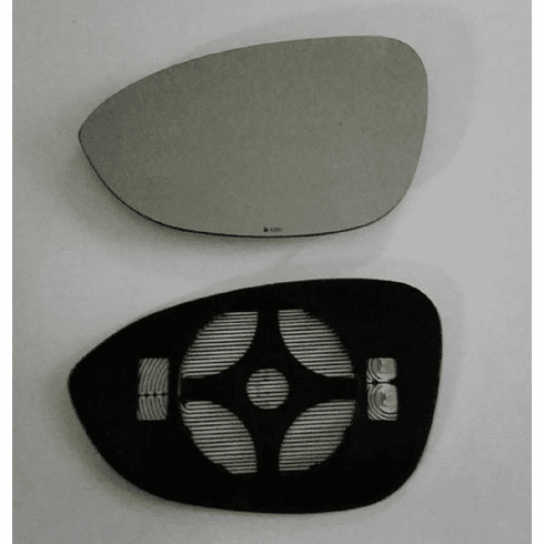 BMW 335 2012 Driver Side Heated Mirror Glass Clip-On
