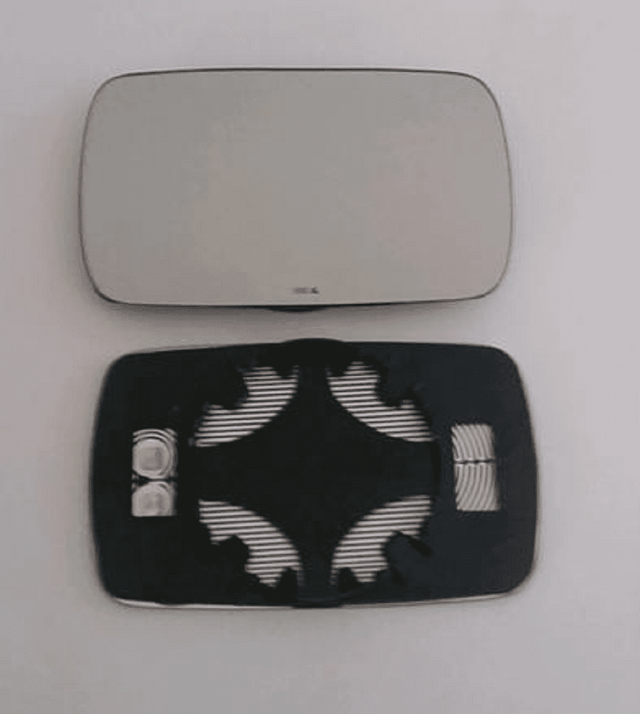 BMW 525 1990 Driver Side Heated Mirror Glass Clip-On