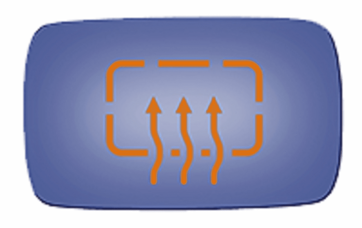 BMW 525 2002 Driver Side Mirror Glass 