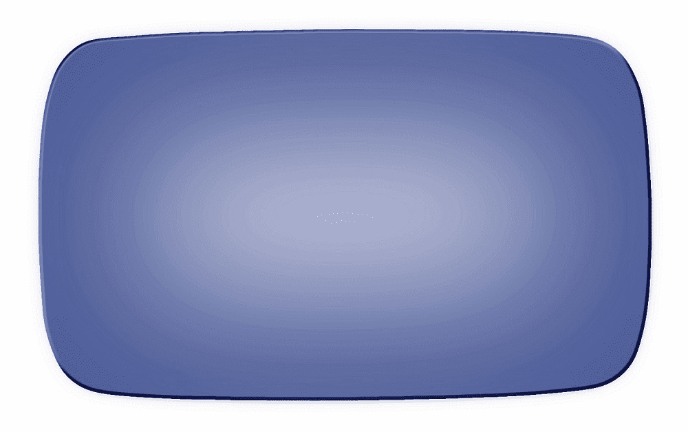 BMW 530 2002 Passenger Side Mirror Glass 