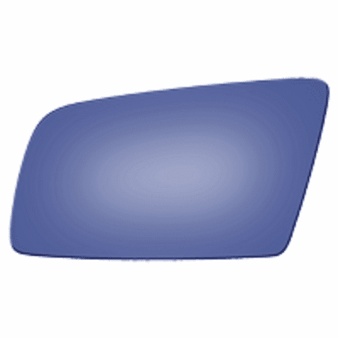 BMW 550 2009 Driver Side Mirror Glass Blue