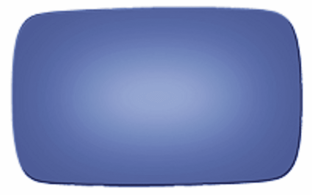 BMW M3 1991 Driver Side Mirror Glass Blue