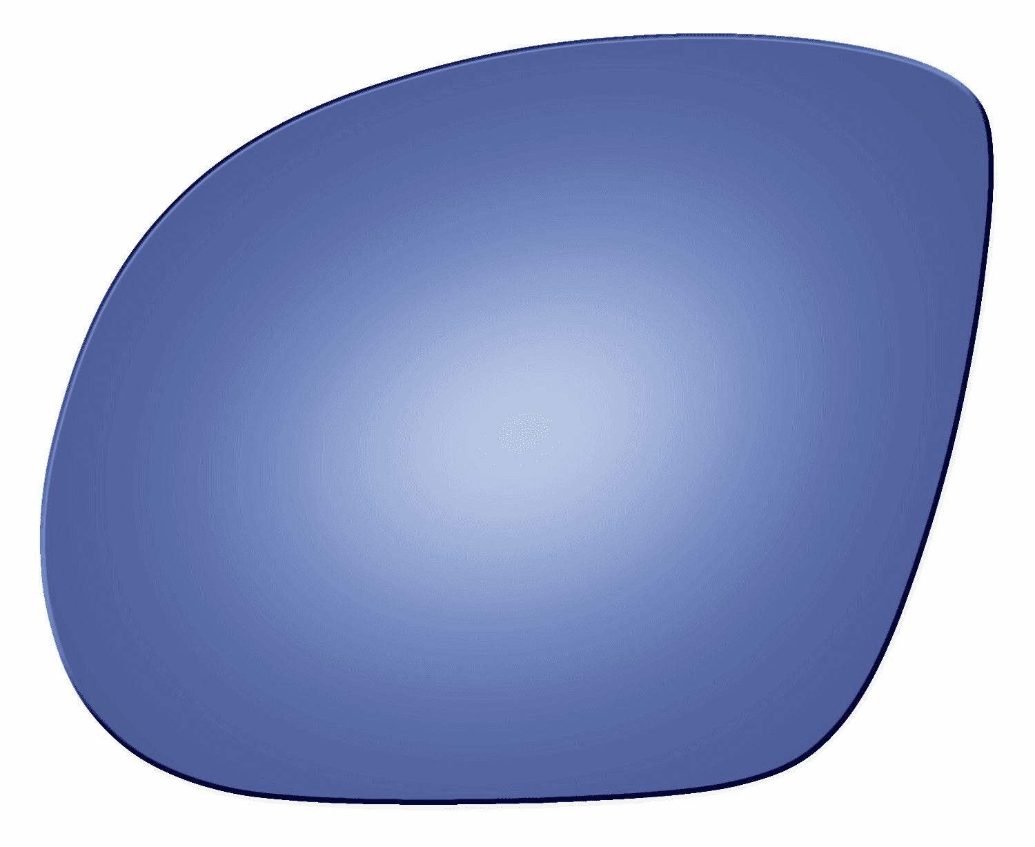 BMW M3 1995 Driver Side Blue Mirror Glass