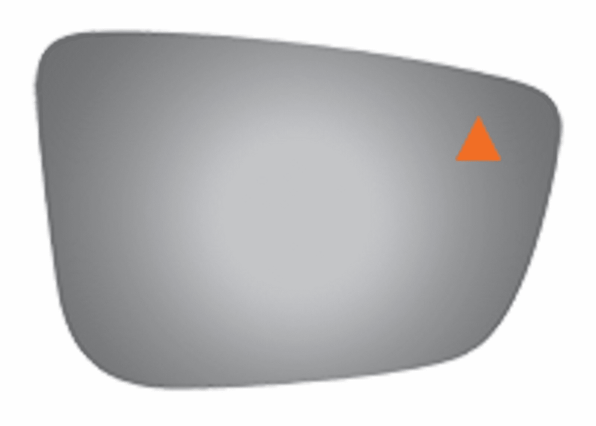 BMW M3 2021 2022 2023 2024 Right Passenger Side Mirror Glass Blind Spot Icon