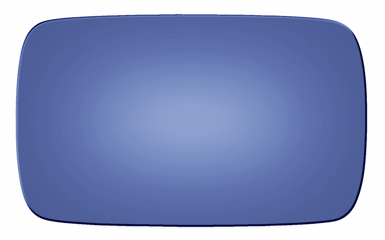 BMW M5 1991 Passenger Side Blue Mirror Glass 