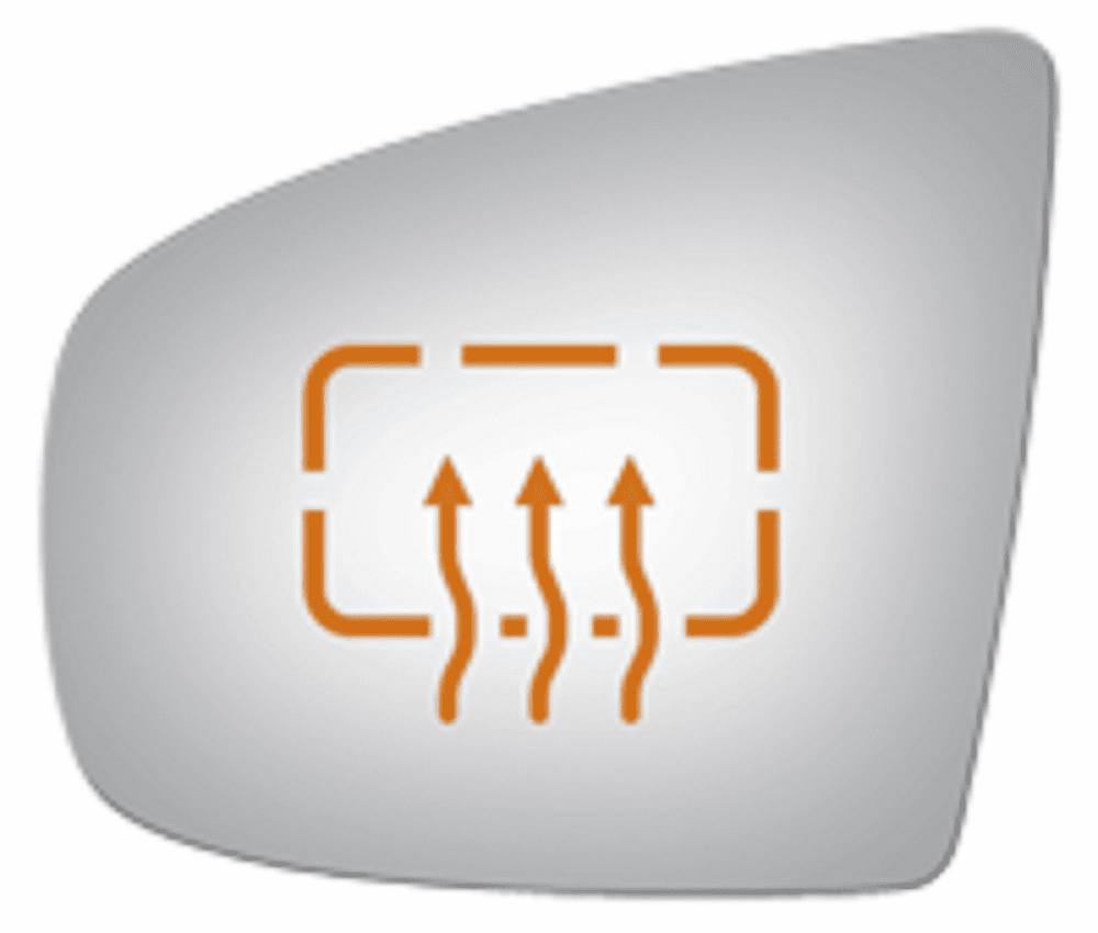 BMW X6 2008 Driver Side Heated Mirror Glass