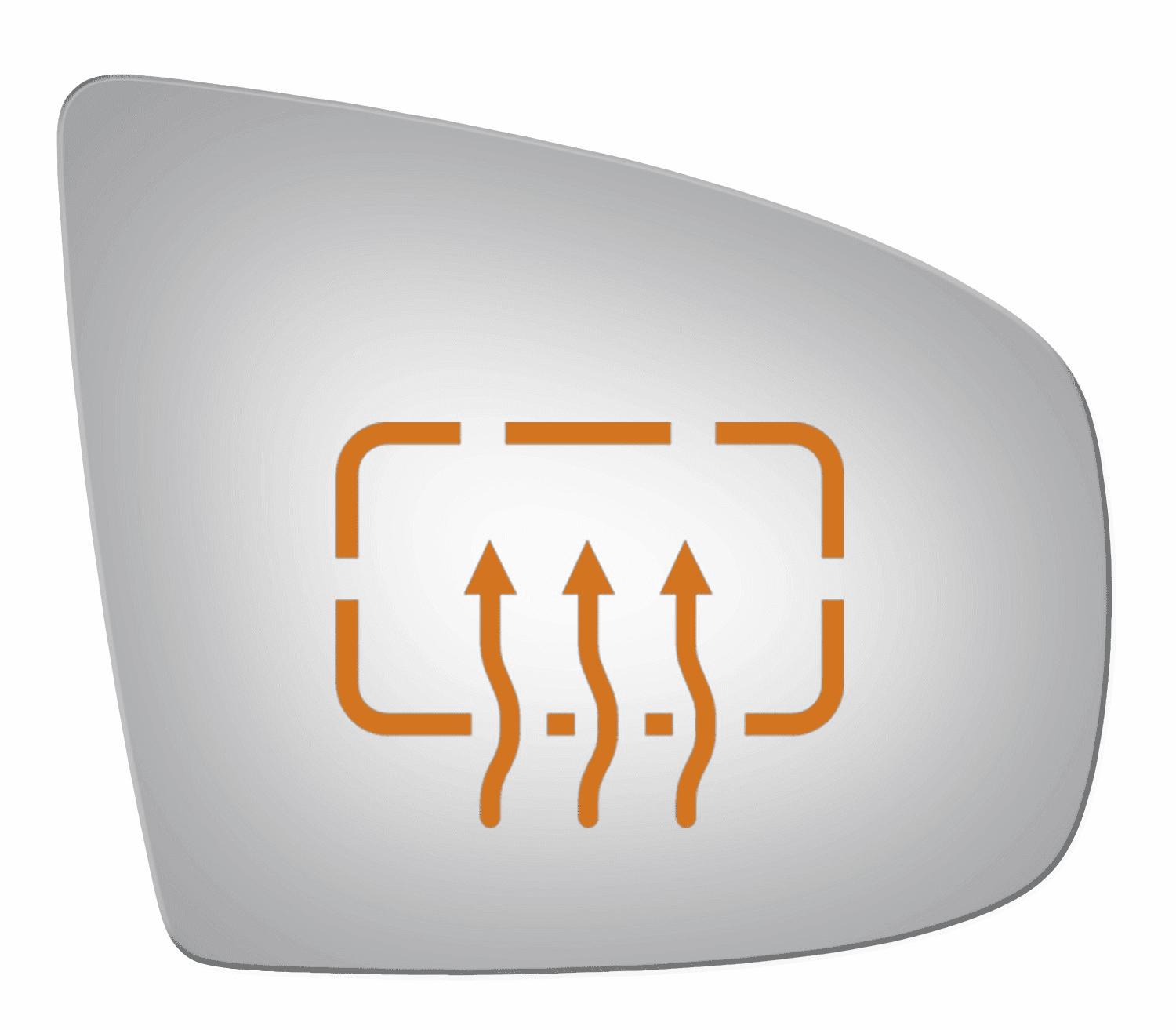 BMW X6 2008 Passenger Side Heated Mirror Glass