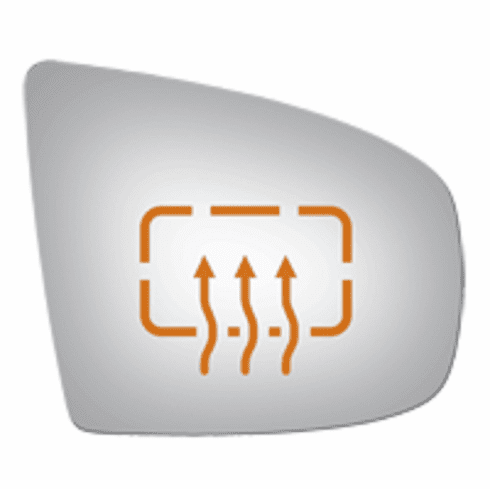 BMW X6 2014 Passenger Side Heated Mirror Glass