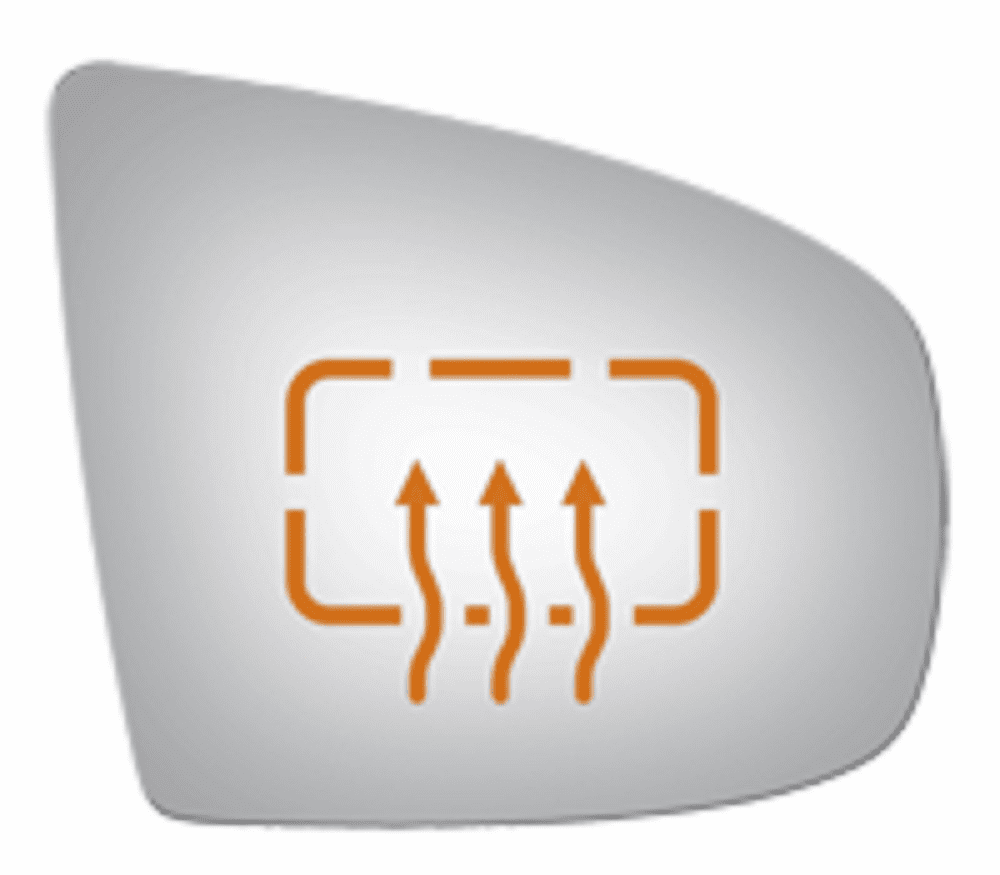 BMW X6 2014 Passenger Side Heated Mirror Glass