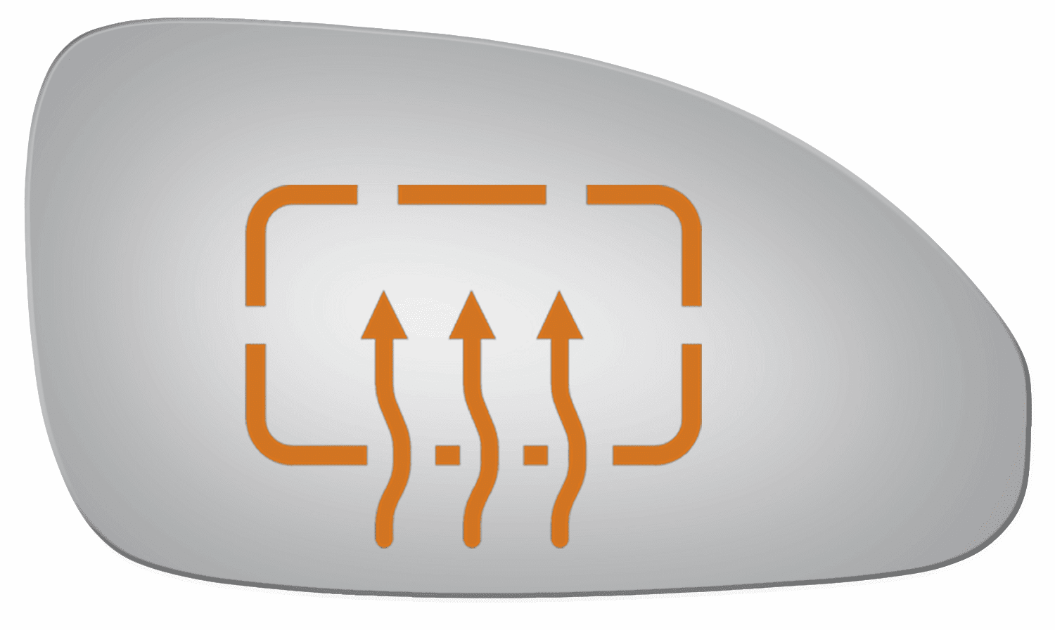 Buick Enclave 2010 Passenger Side Heated Mirror Glass