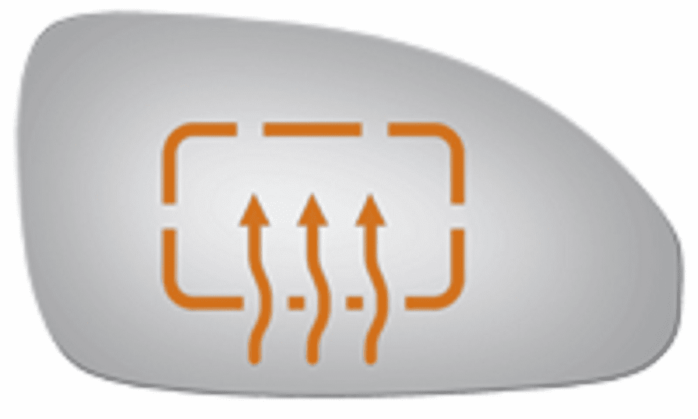 Buick Enclave 2013 Passenger Side Heated Mirror Glass 