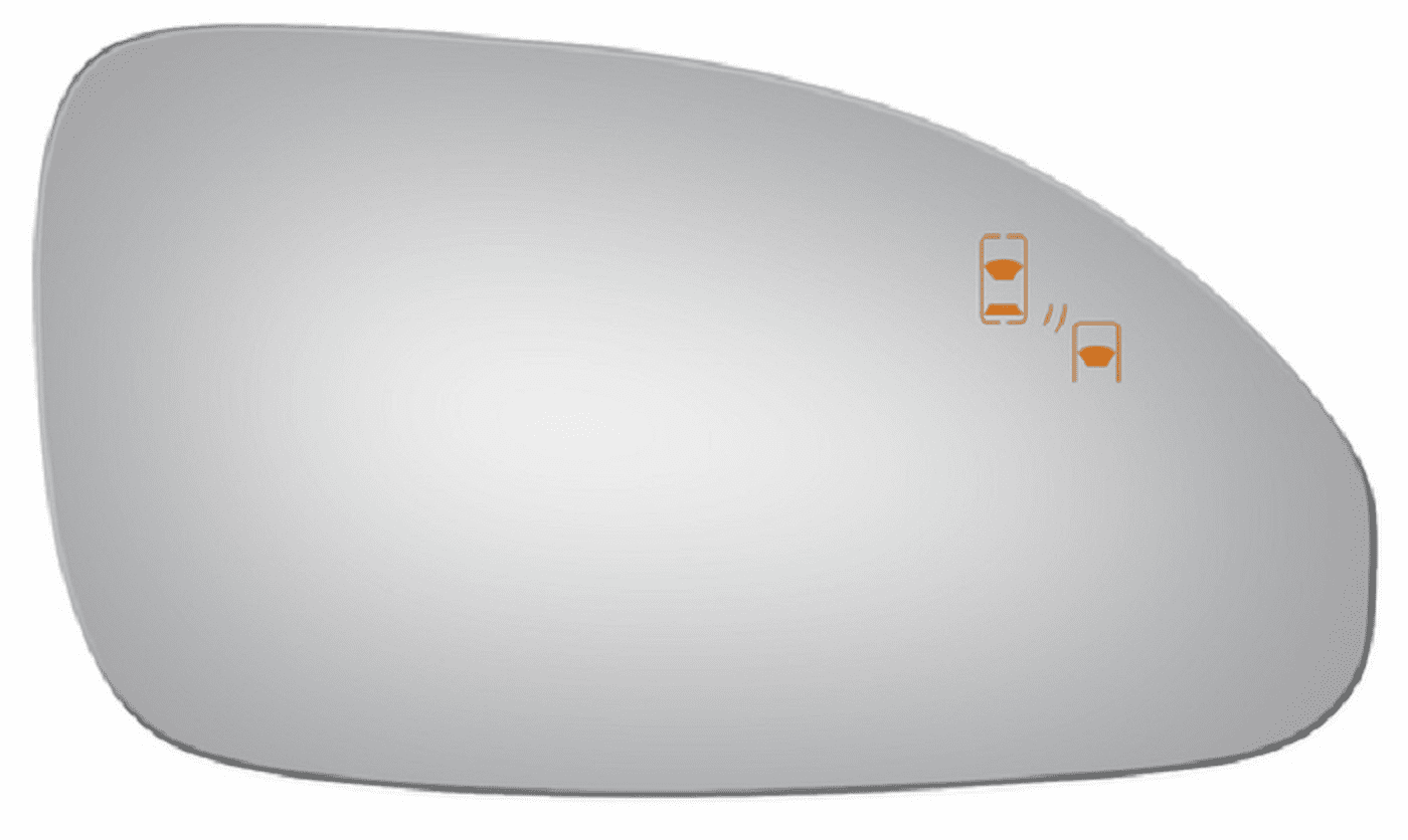 Buick Enclave 2014 Passenger Side Mirror Glass Blind Spot