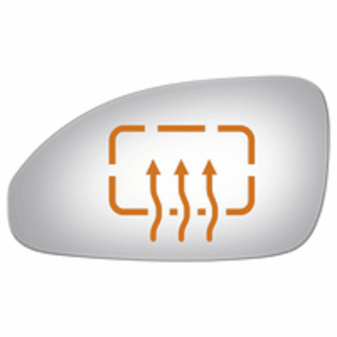 Buick Enclave 2015 Driver Side Heated Mirror Glass