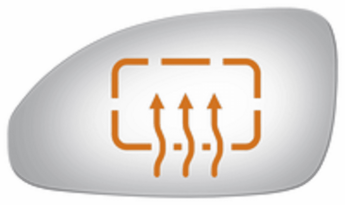 Buick Enclave 2015 Driver Side Heated Mirror Glass