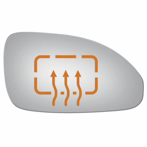 Buick Enclave 2015 Passenger Side Heated Mirror Glass 