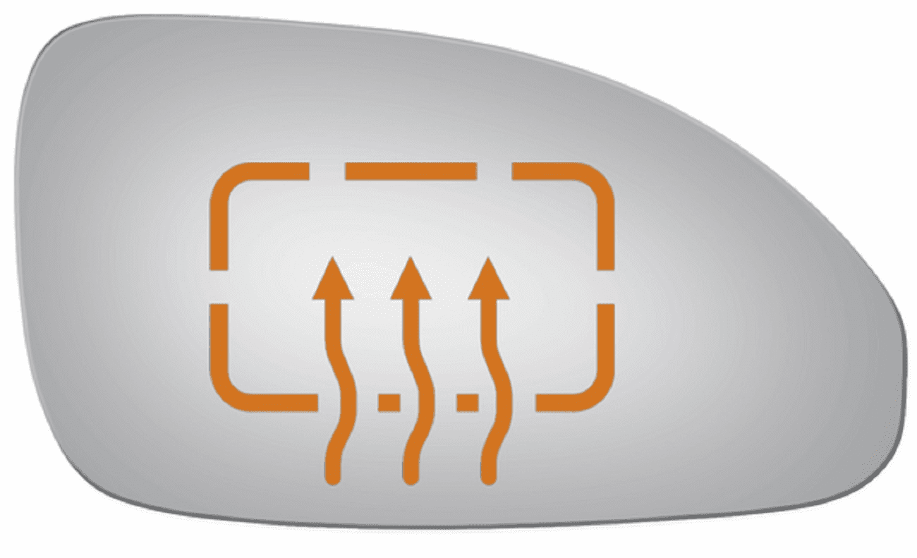 Buick Enclave 2017 Passenger Side Heated Mirror Glass