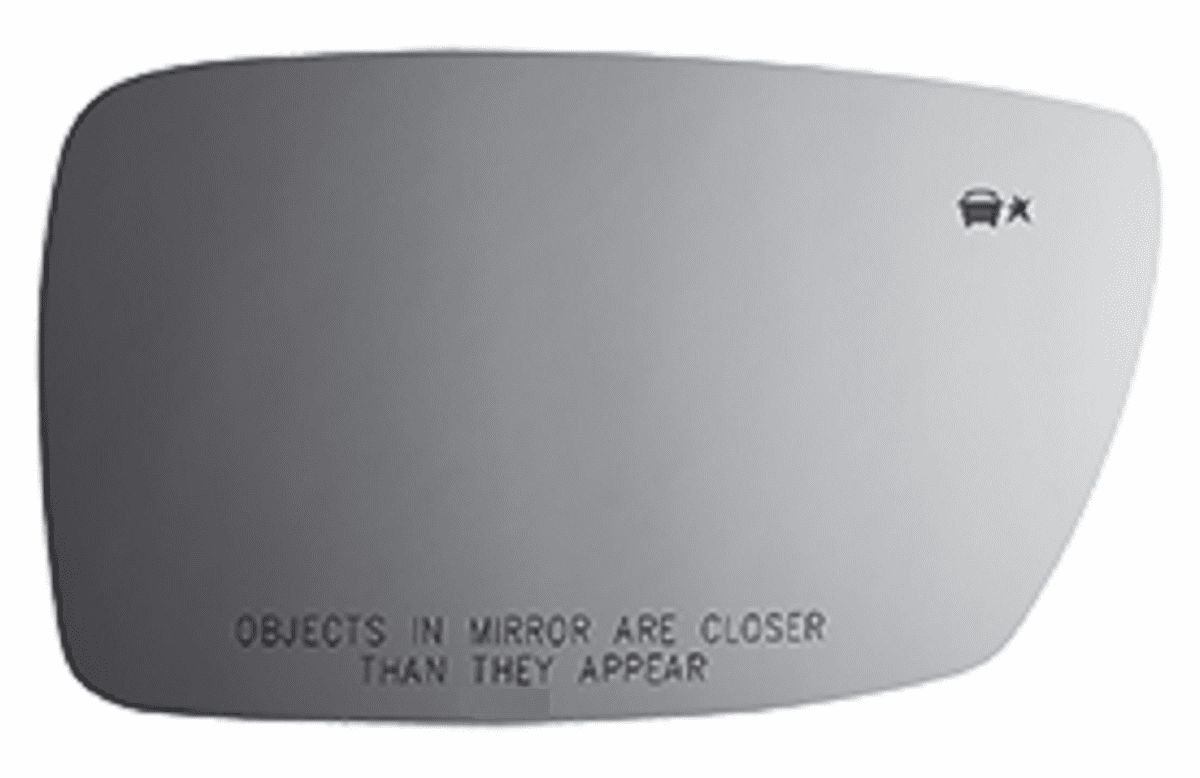 Buick Enclave 2018 2019 2020 2021 2022 2023 Right Passenger Side Mirror Glass Blind Spot Icon