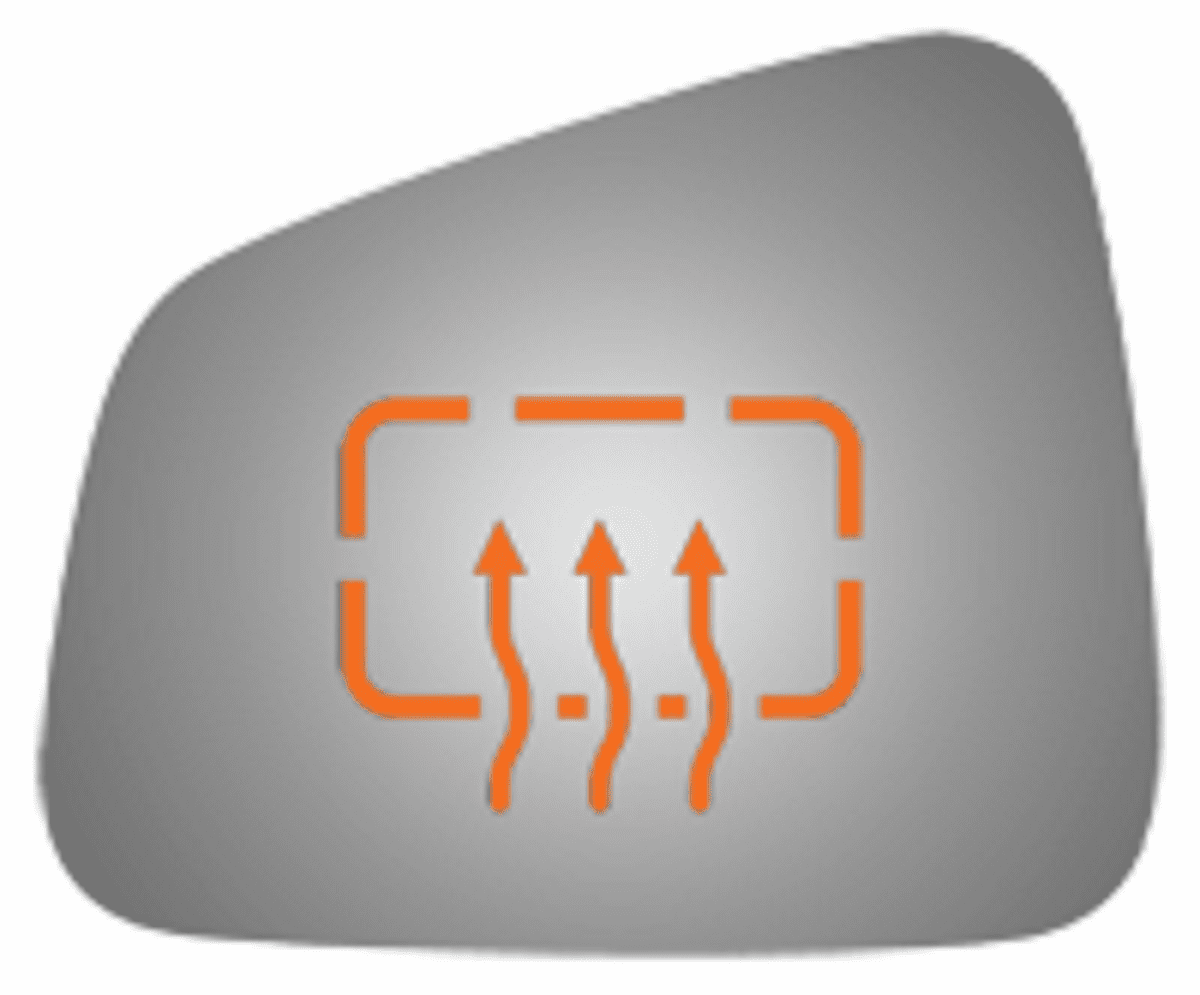 Buick Encore 2016 Driver Side Heated Mirror Glass