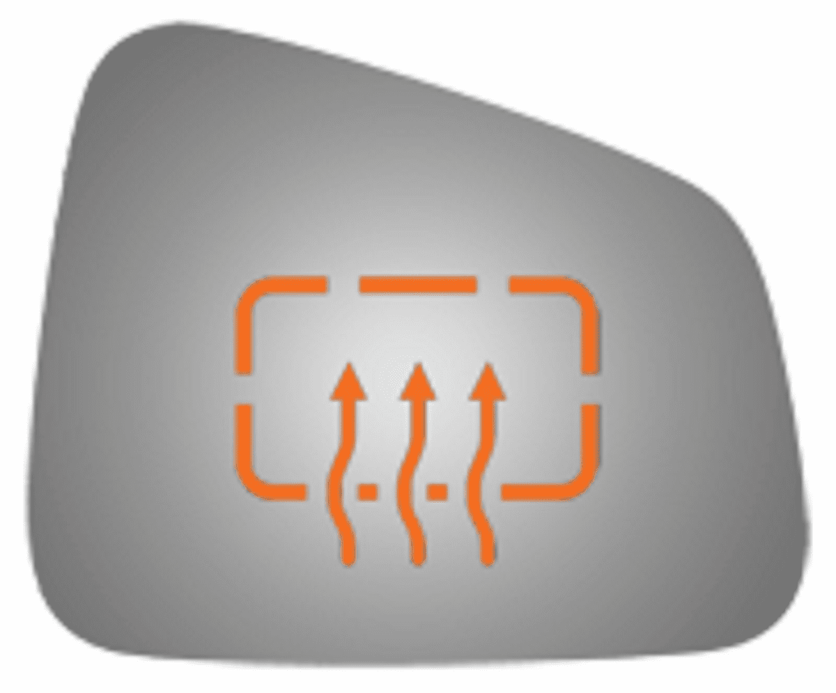 Buick Encore 2016 Passenger Side Heated Mirror Glass