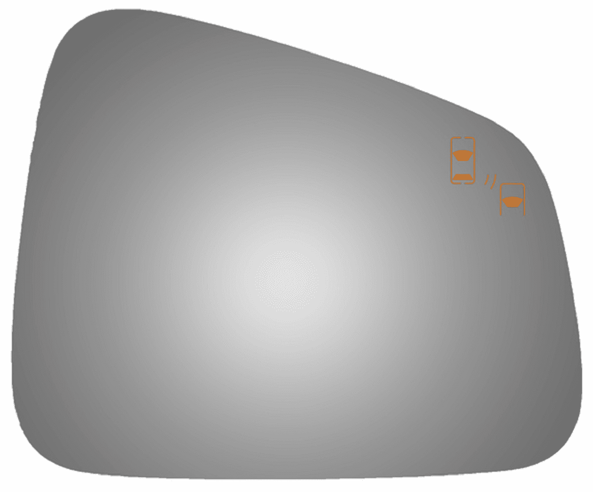 Buick Encore 2016 Passenger Side Mirror Glass Blind Spot