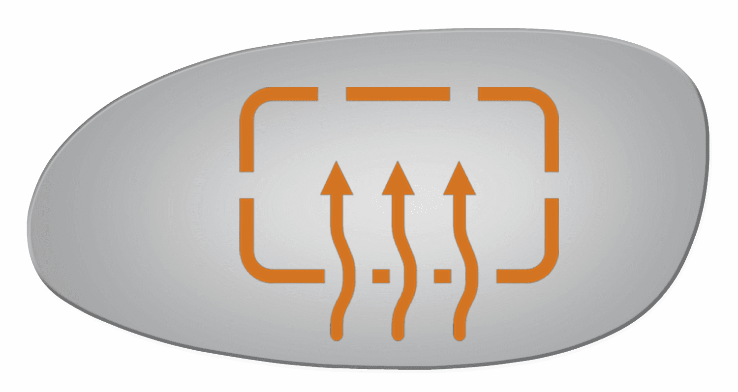 Buick Lacrosse 2007 Driver Side Heated Mirror Glass