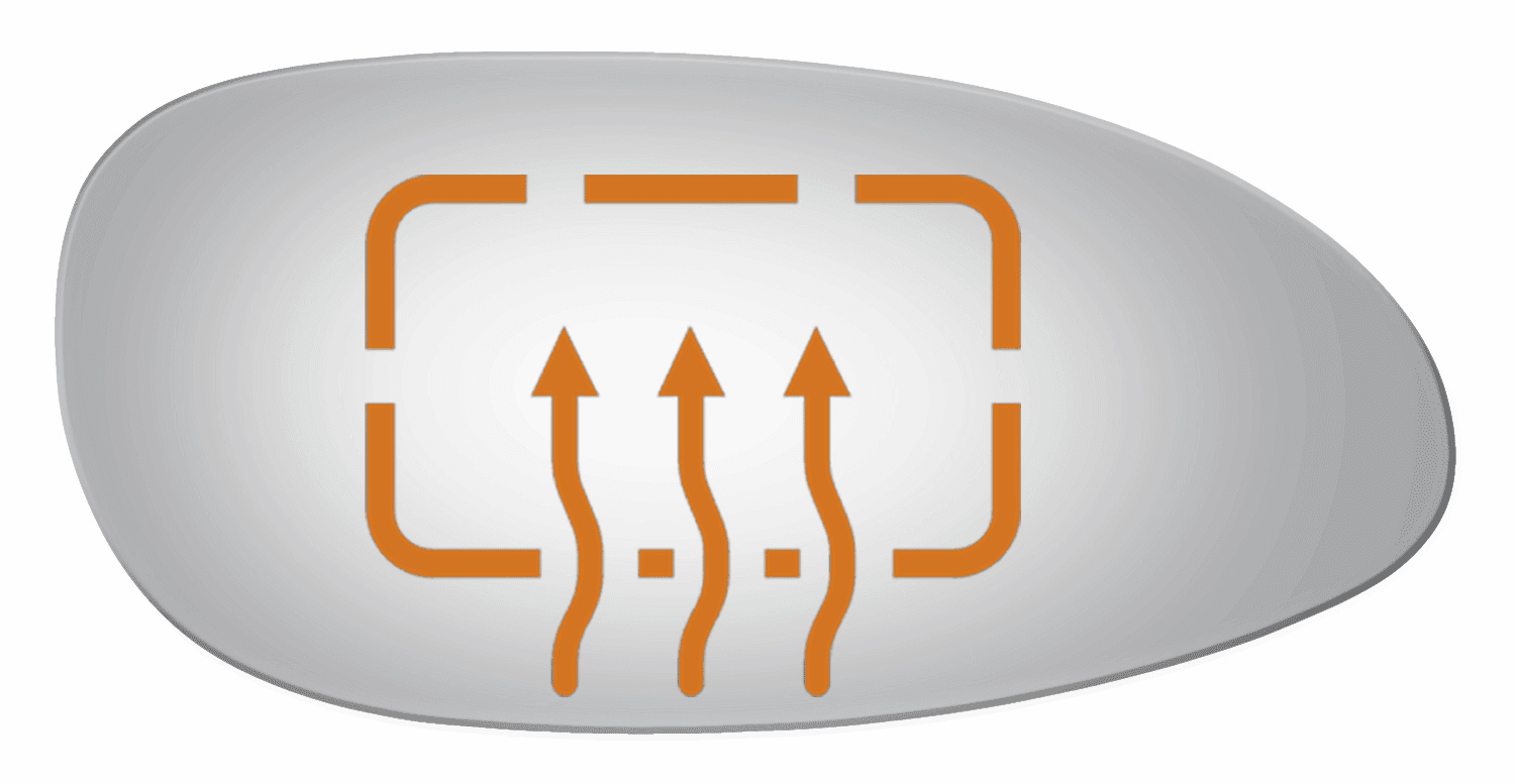 Buick Lacrosse 2007 Passenger Side  Heated Mirror Glass