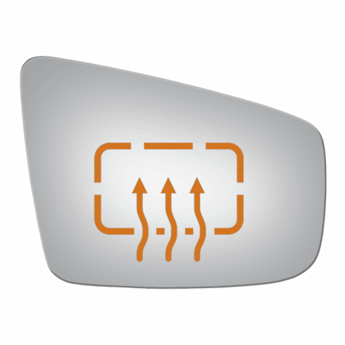 Buick Lacrosse 2010 Passenger Side Heated Mirror Glass