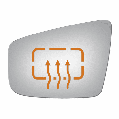 Buick Lacrosse 2011 Driver Side Heated Mirror Glass