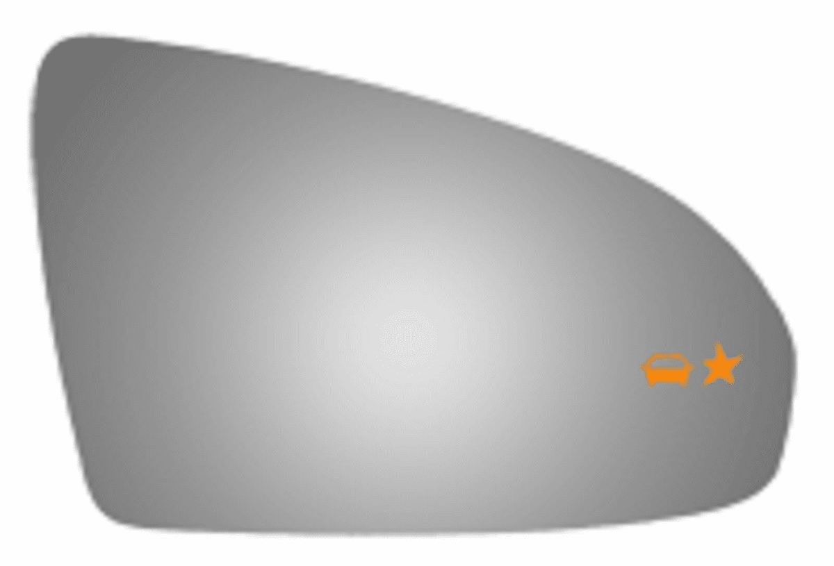 Buick Lacrosse 2019 Passenger Side Mirror Glass Blind spot/Cross Path