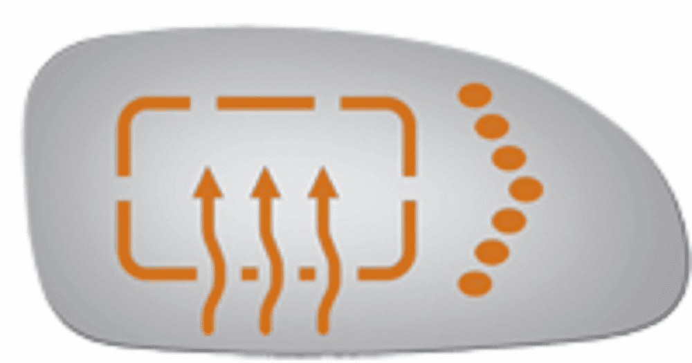 Buick Lesabre 2005 Passenger Side Mirror Glass Heated