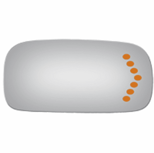 Buick Lucerne 2006 Passenger Side Mirror Glass-Signal