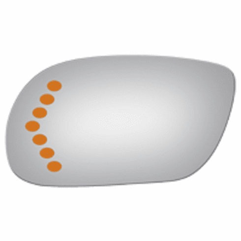 Buick Park Avenue 2003 Driver Side Mirror Glass-Signal
