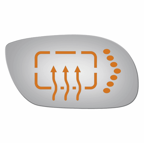 Buick Park Avenue 2003 Passenger Side Heated Mirror Glass-Signal