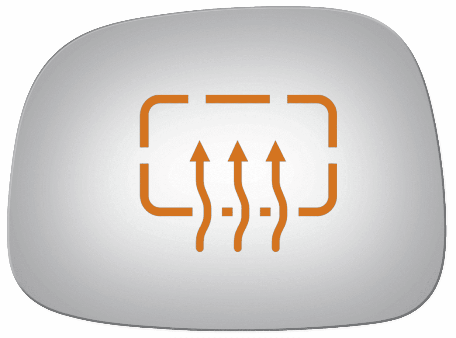 Buick Rendezvous 2004 Driver Side Heated Mirror Glass