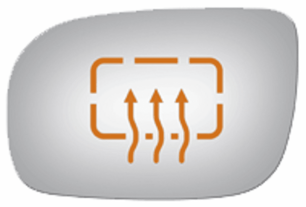 Buick Terraza 2005 Driver Side Heated Mirror Glass