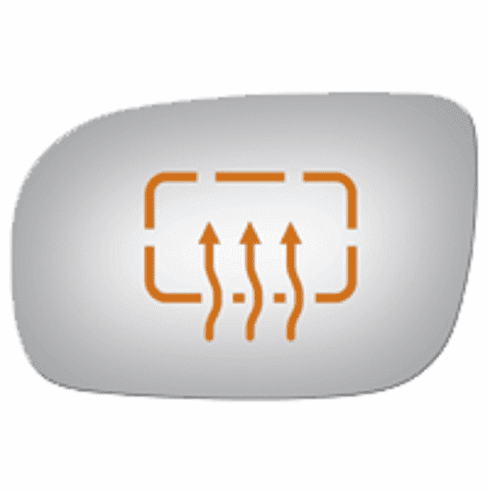 Buick Terraza 2007 Driver Side Heated Mirror Glass