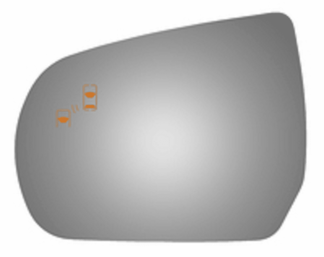 Cadillac ATS 2013 Driver Side Mirror Glass W/Blind Spot