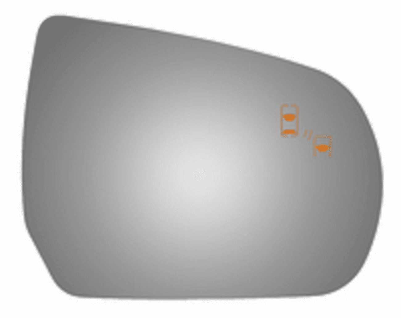 Cadillac ATS 2013 Passenger Side Mirror Glass W/Blind Spot