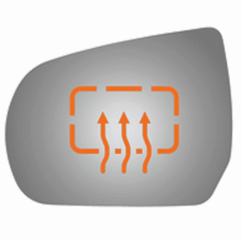 Cadillac ATS 2015 - 2019 Left Driver Side Mirror Glass Replacement Heated