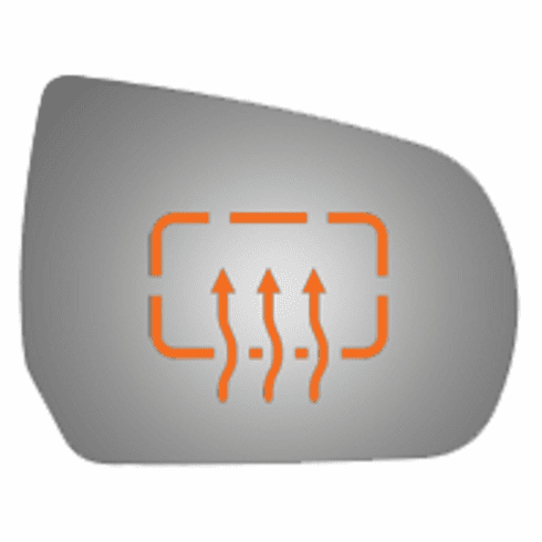 Cadillac ATS 2015 - 2019 Right Passenger Side Mirror Glass Heated