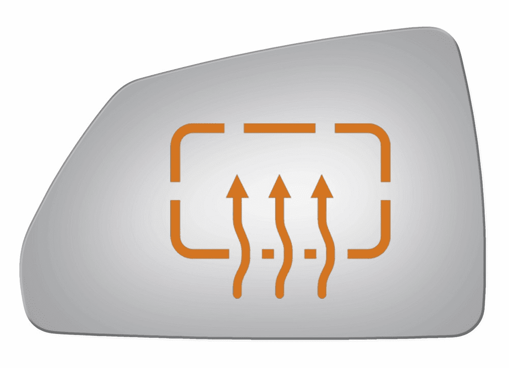 Cadillac CTS 2012 Driver Side Heated Mirror Glass