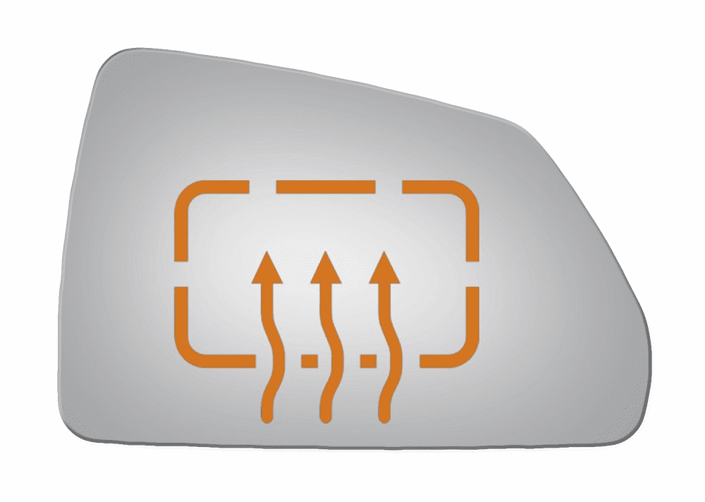 Cadillac CTS 2012 Passenger Side Heated Mirror Glass