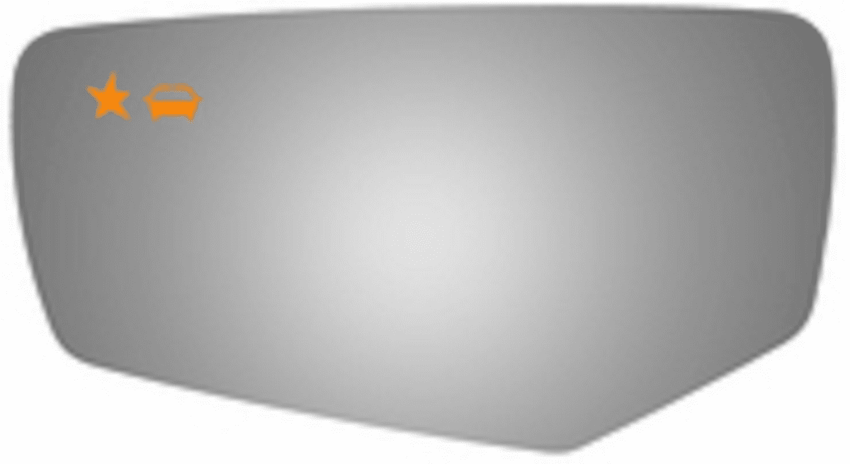 Cadillac CTS 2016 Driver Side Mirror Glass W/Blind Spot