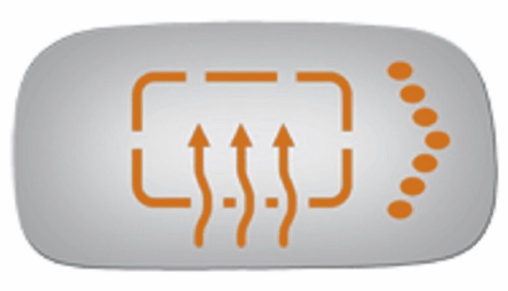 Cadillac Deville 2005 Passenger Side Heated Mirror Glass 