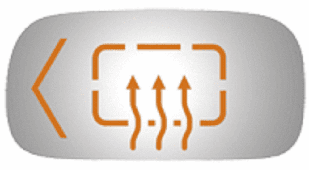 Cadillac DTS 2009 Driver Side Heated Mirror Glass Signal