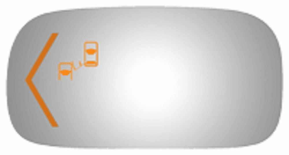 Cadillac DTS 2009 Driver Side Mirror Glass