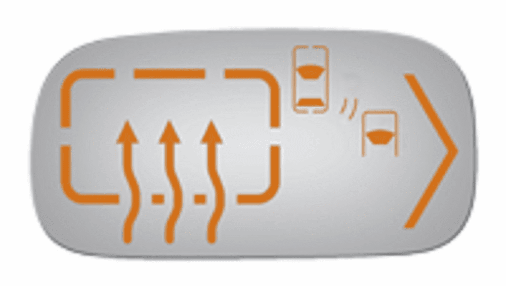 Cadillac DTS 2009  Passenger Side Mirror Glass